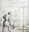 Крестьянин и Змея иллюстрация