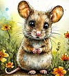 Как страшно мышке - Благинина