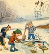Как зима кончилась (Сказка Сутеева В.Г.), картинка