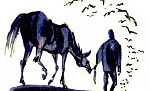 Лошадь и хозяева (Басня Толстого Л. Н.), картинка