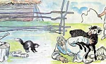 Догадливый баран (Сказка Толстого Л.Н.), картинка