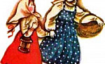 Девочка и грибы (Сказка Толстого Л.Н.), картинка