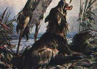 Волк и журавль (Сказка Толстого Л.Н.), картинка