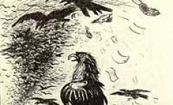 Орел-меценат (Сказка Салтыкова-Щедрина), картинка