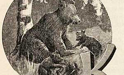 Сказка о медведихе - Пушкин, картинка