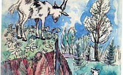 Волк и коза (Сказка Толстого Л.Н.), картинка