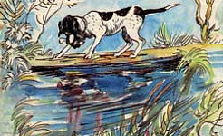 Собака и её тень (Сказка Толстого Л.Н.), картинка