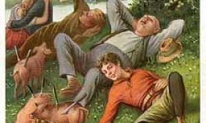 О блаженной стране небывалой - Гримм, картинка