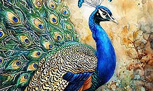 Павлин - басня Льва Толстого