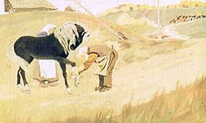 Теплый хлеб - Паустовски, картинка