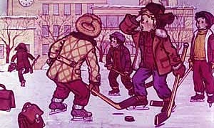 Пожар во флигеле, или подвиг во льдах (Денискины рассказы Драгунского В.Ю.), картинка