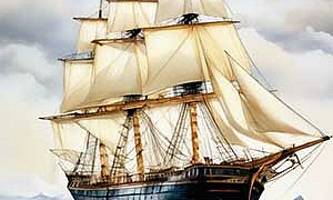 Парусный мастер - Паустовский, картинка