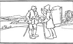 Старый Гильдебранд - Гримм, картинка