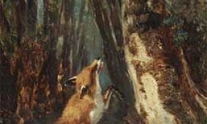 Ворон и лисица - Басня Эзопа