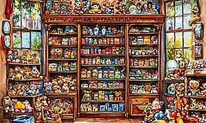 В магазине игрушек - Берестов