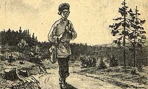 Школьник - Некрасов, картинка