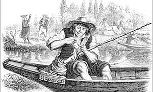 Рыбак и рыбка - басня Льва Толстого