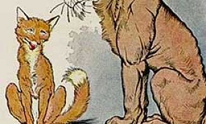 Лев и Лисица - Басня Крылова