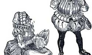 Бедняк и богач - Гримм, картинка