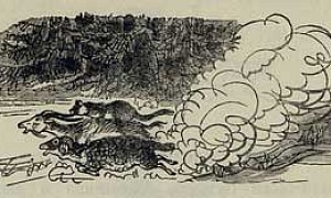 Кот - серый лоб, козел да баран Кот - серый лоб, козел да баран - Толстой А.Н., картинка