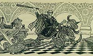 Илья избавляет Царьград от Идолища - Русская былина