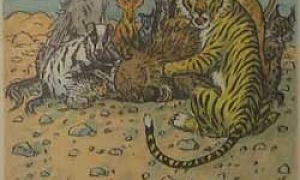 Заяц на ловле - Басня Крылова