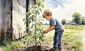 картинка Деревья растут для всех