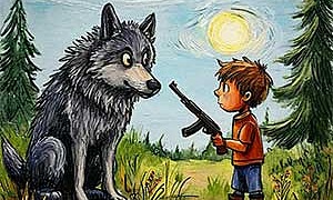 Веселый охотник - Берестов