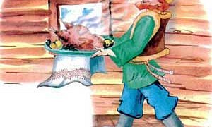 Как мужик гусей делил (Сказка Толстого Л.Н.), картинка