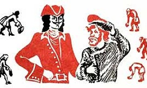 Пётр I и мужик (Быль Толстого Л. Н.), картинка