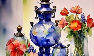 Стекольный мастер - Паустовский, картинка