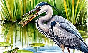 Аисты и лягушки - Басня Михалкова