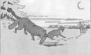 Лиса - Басня Крылова