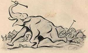 Рыжие собаки - Сказка Киплинга, картинка