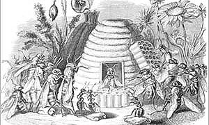 Пчёлы и трутни - басня Льва Толстого