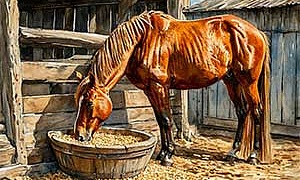 Лошадь и конюх - басня Льва Толстого