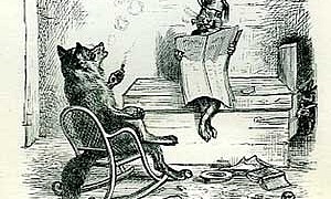 Как Братец Лис охотился, а добыча досталась Братцу Кролику, картинка