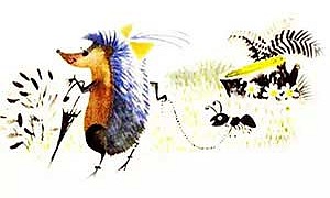 Ежиха-форсиха (Сказка Пермяка Е.А.), картинка