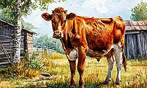 Корова - Платонов