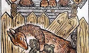 Лисица и Виноград - Басня Крылова