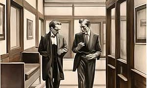 Беглые встречи - Паустовский, картинка