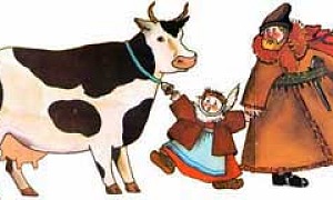 Девочка и разбойники (Сказка Толстого Л.Н.), картинка