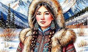 Умная жена - Якутские сказки