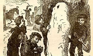 Снеговик (Сказка Андерсена), картинка