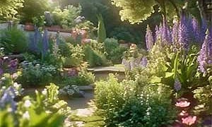 Бабушкин сад - Паустовский, картинка