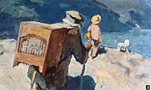 Белый пудель - Куприн, картинка