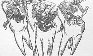 Тётушка Зубная боль (Сказка Андерсена), картинка