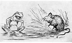 зеркал (Война мышей и лягушек Жуковского В.А.), картинка