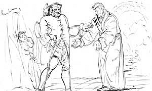 Песочный Человек - Гофман, картинка