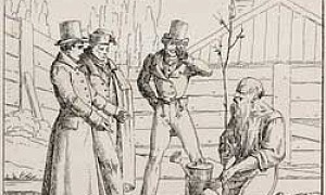 Старик и трое молодых - Басня Крылова